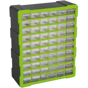 Sealey APDC60HV Green/Black 60 Drawer Cabinet - Impact Resistant Sealey APDC60HV Green/Black 60 Drawer Cabinet - Impact Resistant