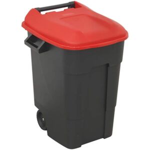 Sealey BM100R Red 100L Refuse Wheelie Bin Sealey BM100R Red 100L Refuse Wheelie Bin