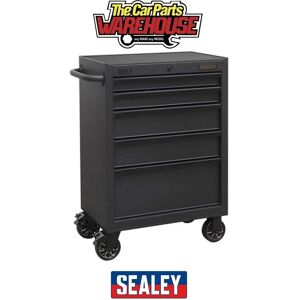 Sealey AP2705BE Rollcab 5 Drawer 680mm with Soft Close Drawers - Tool Storage Cabinet Sealey AP2705BE Rollcab 5 Drawer 680mm with Soft Close Drawers - Tool Storage Cabinet