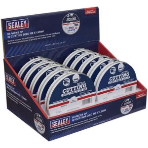 Sealey PTC11510CETD Cutting Disc - Stainless Steel - 115mm Sealey PTC11510CETD Cutting Disc - Stainless Steel - 115mm