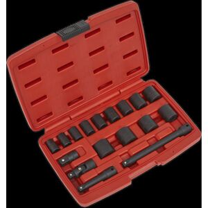 Sealey AK68217 Impact Socket Set 17pc 3/8"Sq Drive Sealey AK68217 Impact Socket Set 17pc 3/8"Sq Drive