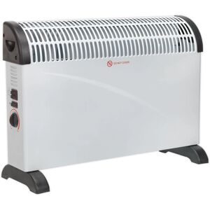 Sealey CD2005T Convector Heater - 2000W, 3 Heat Settings, Turbo Fan Sealey CD2005T Convector Heater - 2000W, 3 Heat Settings, Turbo Fan