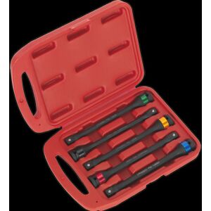 Sealey AK2242 Torque Stick Set 5pc - Impact Wrench Accessories Sealey AK2242 Torque Stick Set 5pc - Impact Wrench Accessories