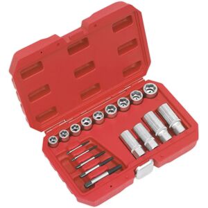 Sealey AK751 Bolt, Stud & Screw Extractor Set 18pc - Professional Workshop Tool Sealey AK751 Bolt, Stud & Screw Extractor Set 18pc - Professional Workshop Tool