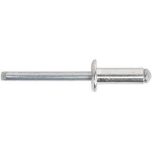 Sealey RB6418S Aluminium Blind Rivet - 6.4x18mm Pack of 200 Sealey RB6418S Aluminium Blind Rivet - 6.4x18mm Pack of 200