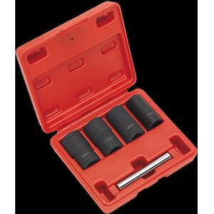Sealey SX201 Locking Wheel Nut Removal Set - 5pc 1/2" Sq Drive Sealey SX201 Locking Wheel Nut Removal Set - 5pc 1/2" Sq Drive