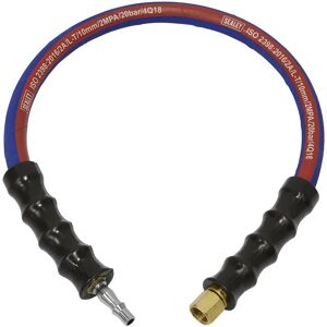 Sealey AH2R/38 Air Hose - 600mm, 10mm, with Tailpiece & BSP Union Sealey AH2R/38 Air Hose - 600mm, 10mm, with Tailpiece & BSP Union
