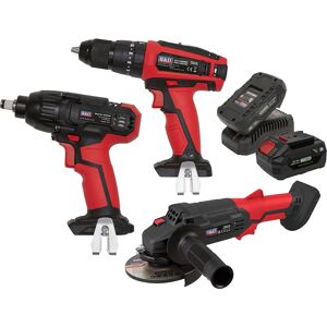 Sealey CP20VCOMBO1 - Power Tool Set Sealey CP20VCOMBO1 - Power Tool Set