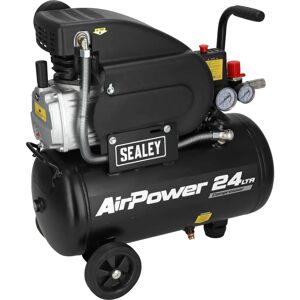 Sealey 24L Aluminium 2hp Direct Drive Air Compressor SAC2420A - Air Compressor Sealey 24L Aluminium 2hp Direct Drive Air Compressor SAC2420A - Air Compressor