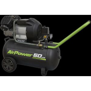 Sealey SAC5030VE Air Compressor 50L V-Twin Direct Drive 3hp Sealey SAC5030VE Air Compressor 50L V-Twin Direct Drive 3hp
