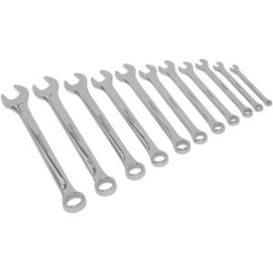 Sealey S0857 Combination Spanner Set 11pc Imperial Sealey S0857 Combination Spanner Set 11pc Imperial