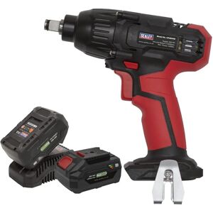 Sealey Impact Wrench 20V 1/2"Sq Drive - 230Nm - 2 Batteries Sealey Impact Wrench 20V 1/2"Sq Drive - 230Nm - 2 Batteries