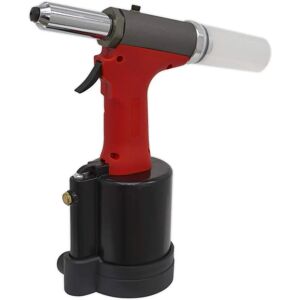 Sealey GSA314 Air Riveter - Heavy-duty 1/4" Steel & Stainless Rivets Sealey GSA314 Air Riveter - Heavy-duty 1/4" Steel & Stainless Rivets