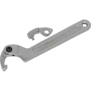 Sealey SMC2S Adjustable C Spanner - Hook & Pin Wrench Set 3pc 19-51mm Sealey SMC2S Adjustable C Spanner - Hook & Pin Wrench Set 3pc 19-51mm