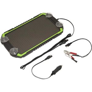 Sealey SPP02 Solar Power Panel 12V/2.4W - Black - Size One Size Sealey SPP02 Solar Power Panel 12V/2.4W - Black - Size One Size