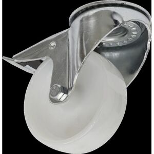 Sealey SCW4100SBL Castor Wheel Bolt Hole Swivel - Caster Wheel Sealey SCW4100SBL Castor Wheel Bolt Hole Swivel - Caster Wheel
