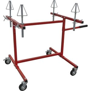 Sealey MK74 Alloy Wheel Repair/Painting Stand - 4 Wheel Capacity Sealey MK74 Alloy Wheel Repair/Painting Stand - 4 Wheel Capacity