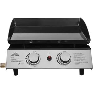 Dellonda DG21 - Portable Gas Plancha 2 Burner Stainless Steel BBQ Grill Dellonda DG21 - Portable Gas Plancha 2 Burner Stainless Steel BBQ Grill