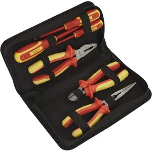 Siegen Sealey S01218 Electrical VDE Tool Set 6pc - Hybrid & Electric Vehicle Safe Siegen Sealey S01218 Electrical VDE Tool Set 6pc - Hybrid & Electric Vehicle Safe