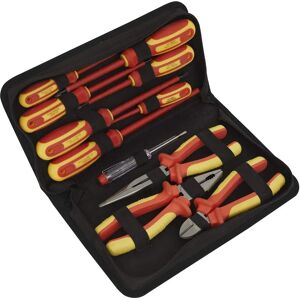 Siegen S01219 Insulated Electrical VDE Tool Set 11pc Siegen S01219 Insulated Electrical VDE Tool Set 11pc