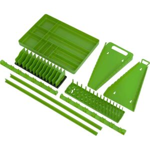 Sealey TSK01HV Tool Storage Organizer Set - Hi-Vis Green - Tool Storage Set Sealey TSK01HV Tool Storage Organizer Set - Hi-Vis Green - Tool Storage Set