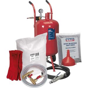 Sealey SBKITA Shot & Soda Blasting Kit - Rust & Paint Removal Sealey SBKITA Shot & Soda Blasting Kit - Rust & Paint Removal