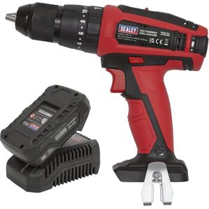 Sealey Combi Drill/Driver Kit Ø13mm 20V 2Ah Lithium-ion - Hammer Drill/Driver Sealey Combi Drill/Driver Kit Ø13mm 20V 2Ah Lithium-ion - Hammer Drill/Driver