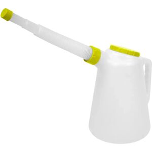 Sealey JDL5L 5L Oil Container - Resistant to oil, Flexible spout, Lime lid Sealey JDL5L 5L Oil Container - Resistant to oil, Flexible spout, Lime lid