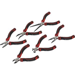 Sealey AK8381 Mini Pliers Set 6pc - Pliers Set, Mini, Chrome Vanadium, 6 Pieces Sealey AK8381 Mini Pliers Set 6pc - Pliers Set, Mini, Chrome Vanadium, 6 Pieces