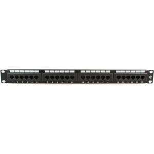 Microconnect PP-004 Patch Panel - Kategori 6, Svart Microconnect PP-004 Patch Panel - Kategori 6, Svart