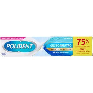 Colla Dentale Ipoallergenica Polident - Gusto Neutro - 70g Colla Dentale Ipoallergenica Polident - Gusto Neutro - 70g