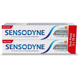 Sensodyne Extra Whitening Zahnpasta - Empfindliche Zähne 2x75ml Sensodyne Extra Whitening Zahnpasta - Empfindliche Zähne 2x75ml