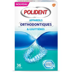 Polident 36 Tabletten - Reiniger für kieferorthopädische Geräte Polident 36 Tabletten - Reiniger für kieferorthopädische Geräte