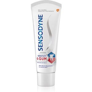 Sensodyne - Dentifrice pour sensibilité et blanchiment des gencives - 75 ml - Publicité Sensodyne - Dentifrice pour sensibilité et blanchiment des gencives - 75 ml - Publicité
