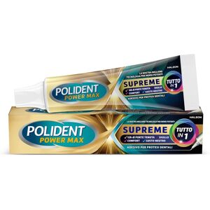 Polident Power Max Supreme - Crema Adesiva per Protesi - 70g Polident Power Max Supreme - Crema Adesiva per Protesi - 70g
