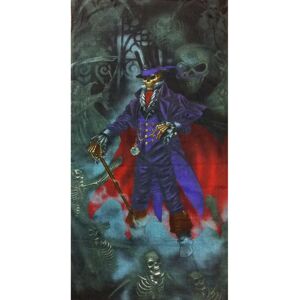Alchemy Gothic Magistus Skeleton Grim Reaper Beach Towel - Beach Towel Alchemy Gothic Magistus Skeleton Grim Reaper Beach Towel - Beach Towel