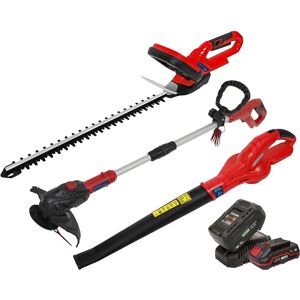Sealey CP20VCOMBO6 20V Garden Power Tool Kit with 2 Batteries Sealey CP20VCOMBO6 20V Garden Power Tool Kit with 2 Batteries