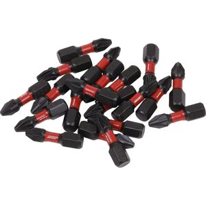 Sealey AK8273 Impact Power Tool Bits - 25mm, 20pcs Sealey AK8273 Impact Power Tool Bits - 25mm, 20pcs