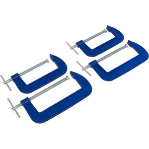 Sealey AK6006SET G-Clamp Set - 150mm & 200mm - G-Clamp Set Sealey AK6006SET G-Clamp Set - 150mm & 200mm - G-Clamp Set