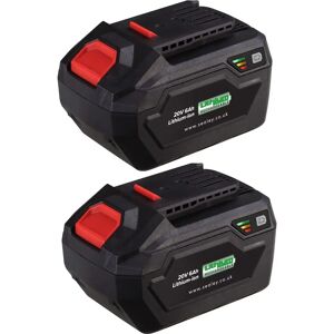 Sealey BK06 Power Tool Battery 20V 6Ah Kit - SV20 Series Sealey BK06 Power Tool Battery 20V 6Ah Kit - SV20 Series