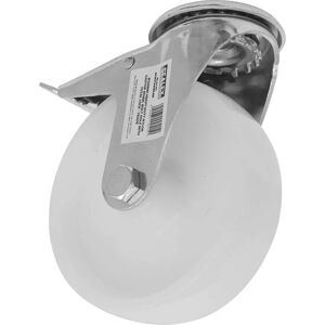 Sealey SCW4125SBLEM Heavy-Duty Nylon Castor Wheel Bolt Hole - TL 125mm Sealey SCW4125SBLEM Heavy-Duty Nylon Castor Wheel Bolt Hole - TL 125mm