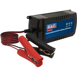 Sealey SBC8 Battery Charger & Maintainer - 12V, 8A - Battery Type Support Sealey SBC8 Battery Charger & Maintainer - 12V, 8A - Battery Type Support
