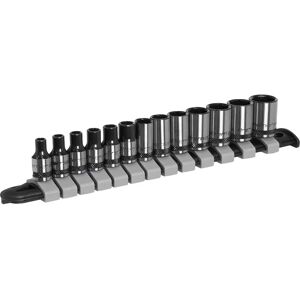 Sealey AK7990 Socket Set 13pc 1/4"Sq Drive - Black Series Sealey AK7990 Socket Set 13pc 1/4"Sq Drive - Black Series
