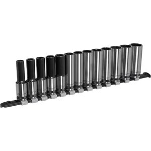 Sealey AK7995 Deep 13pc Socket Set - Black Series Sealey AK7995 Deep 13pc Socket Set - Black Series