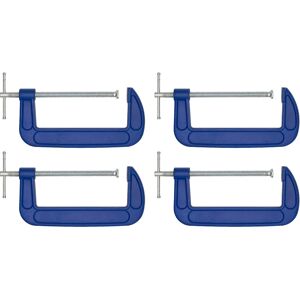Sealey AK60084 G-Clamp 200mm - Pack of 4 Sealey AK60084 G-Clamp 200mm - Pack of 4