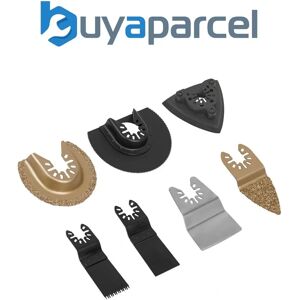 Sealey SMTS7 Multi-Tool Blade Set - Multi-Purpose - 7pc Sealey SMTS7 Multi-Tool Blade Set - Multi-Purpose - 7pc