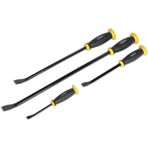 Siegen Tools S0557 Prybar Set with Hammer Cap - Pry Bar Set Siegen Tools S0557 Prybar Set with Hammer Cap - Pry Bar Set