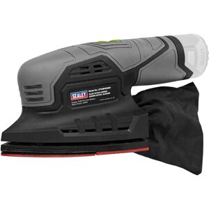 Sealey Sv10.8 Series 150mm Cordless Detail Sander - Body Only Sealey Sv10.8 Series 150mm Cordless Detail Sander - Body Only