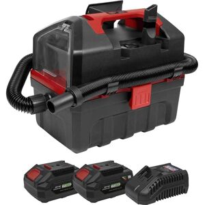 Sealey SV20 Series Cordless Wet & Dry Vacuum Kit - 20V 4Ah, 10L Sealey SV20 Series Cordless Wet & Dry Vacuum Kit - 20V 4Ah, 10L