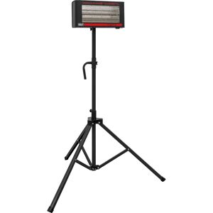 Sealey Ir12ct Infrared Quartz Heater with Tripod - Heating 1.2kW 230V Sealey Ir12ct Infrared Quartz Heater with Tripod - Heating 1.2kW 230V